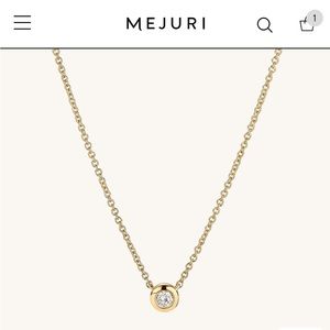 Mejuri Diamond Necklace